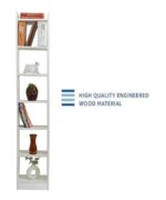 Solimo 6 Layer Engineered Wood Bookshelf - Image 2