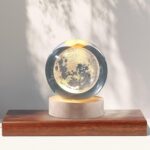 Moon Crystal Ball Night Light