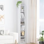 Solimo 6 Layer Engineered Wood Bookshelf